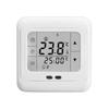 Touch Screen White Digital Thermostat Programmable Temperature Controller Heating Thermoregulator Intelligence