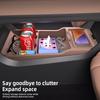For Changan Oshan X7 PLUS 2024 2025 Storage Box Center Armrest Hidden Box Cup Holder Organizer Interior Accessories