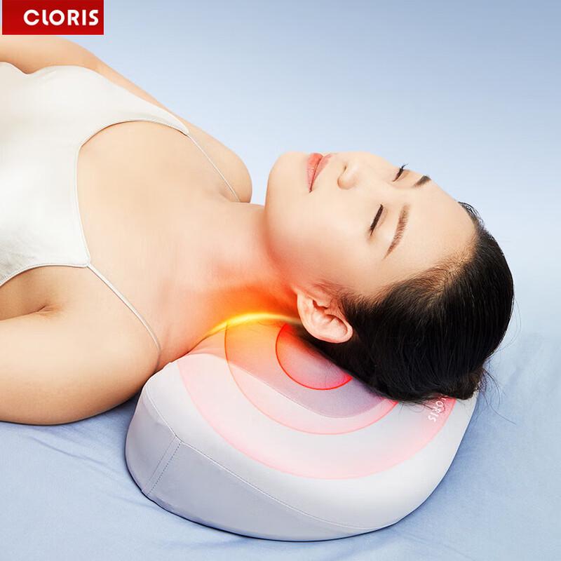 CLORIS Q920 Rechargeable Neck and Body Massage Pillow with Heat