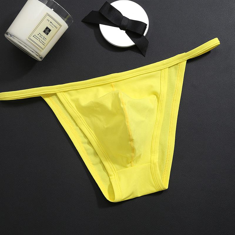 Men's Sexy Underwear Thong Cotton Men's Thong Low Waist Underwear