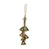 Witch Bells for Door Knob Home Decor Hanger Handmade Ancient Design Bronze Supplies Hanging