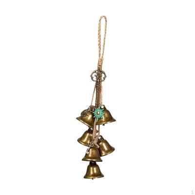 Witch Bells for Door Knob Home Decor Hanger Handmade Ancient Design Bronze Supplies Hanging