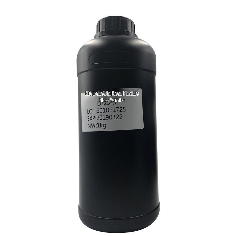 Industrial UV Varnish for Ricoh, Konica Minolta, Seiko, Toshiba, and Epson Printheads