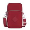 Women Phone Crossbody Bag Mini Shoulder Bag Multi Pocket Mobile Phone Pouch Lightweight Travel Passport Wallet Purse