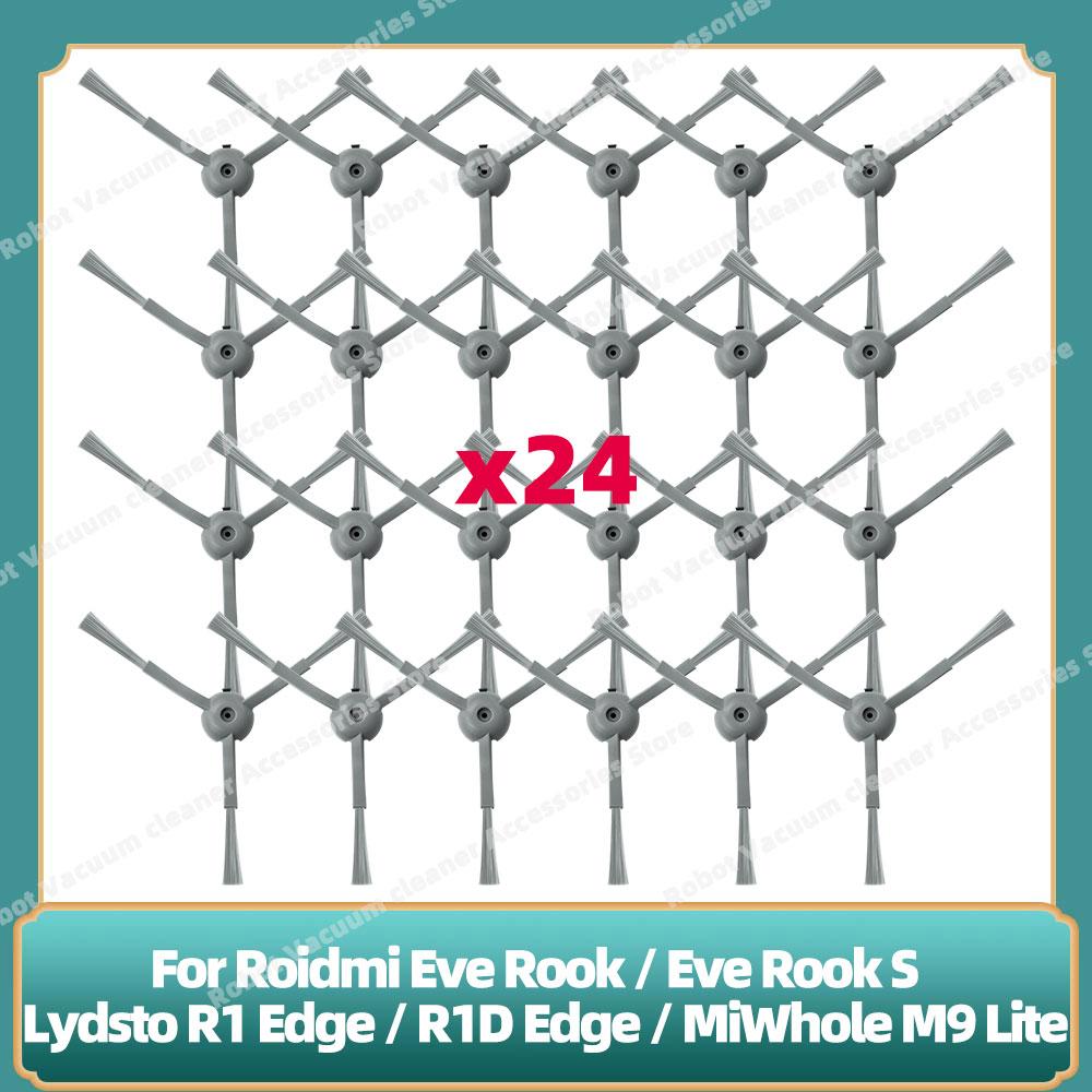 Compatible For Lydsto R1 Edge / R1D Edge / Roidmi Eve Rook / Eve Rook S / MiWhole M9 Lite Parts Side Brush Hepa Filter Mop Cloth