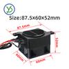 12V 24V 48V 110V 220V PTC Heater With Fan 50W~400W Insulated Ceramic Thermostatic Fan Heater Pet Insulation Incubator PTC Heater