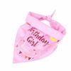 Decorative Pet Birthday Decorations Set Dog Sequins Hat Cat Birthday Party Supplies  for Dogs Cats