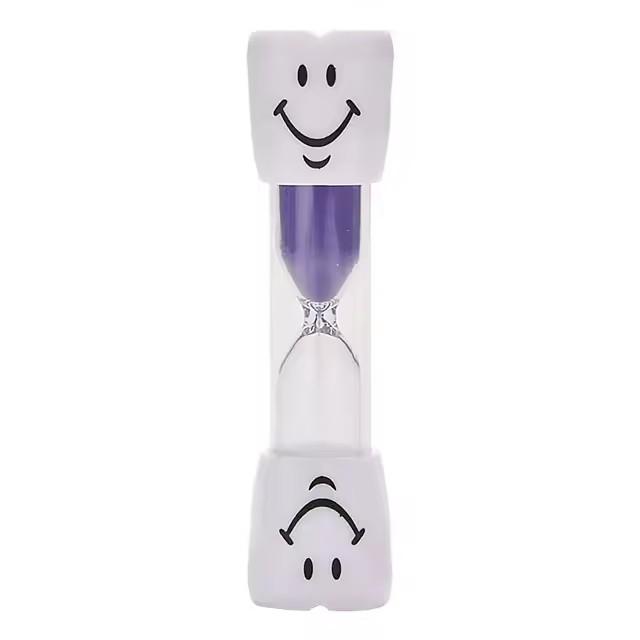 Lovely Smiling Face Hourglass Sand Clock For Cooking Brushing Teeth 3 Minutes Sands Timer Sandglass For Children Kids Gift