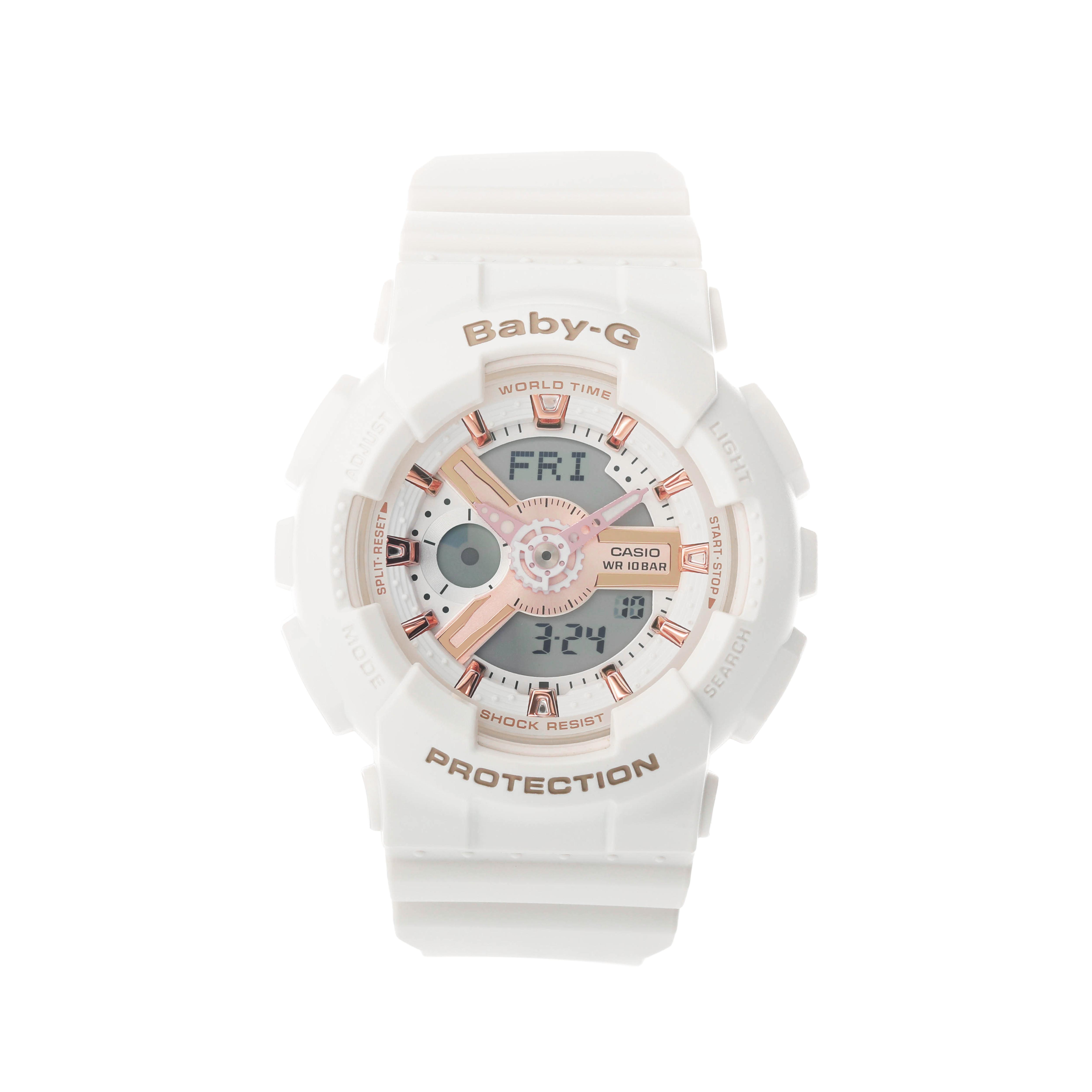CASIO Women s BABY-G White Watch BA-110XRG-7AJF BA-110XRG-7AJF White Strap