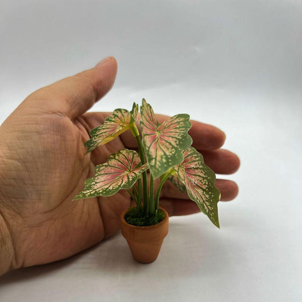 1:12 Dollhouse Miniature Plant Miniature Dollhouse Decorations