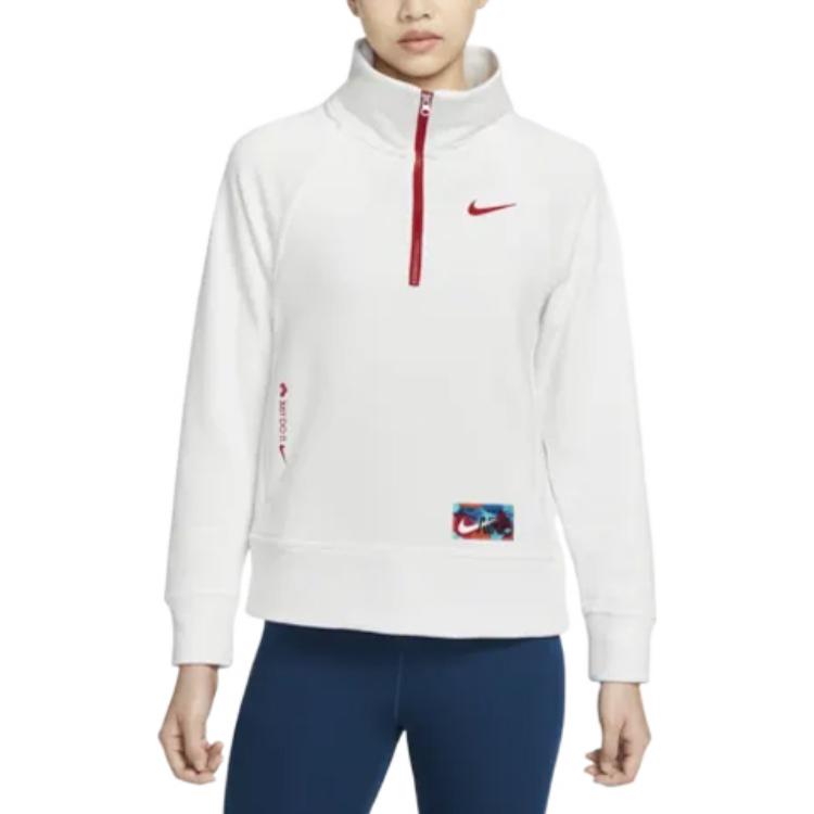 New Nike CNY Collection Sweatshirts Women's White FD4070-121