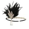 Handmade Wedding Headband Retro Rhinestone Pearl Hair Accessories for Halloween Costume Carnival