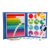 1/2 Sets Magnetic Fraction Demonstration Book Percentage Decimal Fraction Learning Magnetic Tiles Circles Educational Fraction Puzzle Teaching