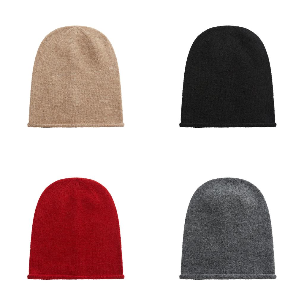 Wool Blend Beanie Hat For Women With Windproof Feature For Fall And Winter Casual Wear