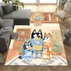 Dogs Refrigerator Adventure Carpet Design for Decorate room Study room Entryway Hallway Anti-slip Rug Office home decor