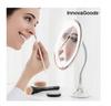 Led Cosmetic Mirror With Magnifying Suction Cup