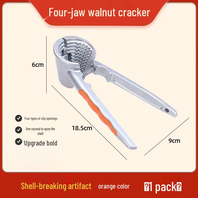 

Усовершенствованный немецкий крекер для грецких орехов и фундука из нержавеющей стали - Многофункциональные, экономящие труд клещи для чистки