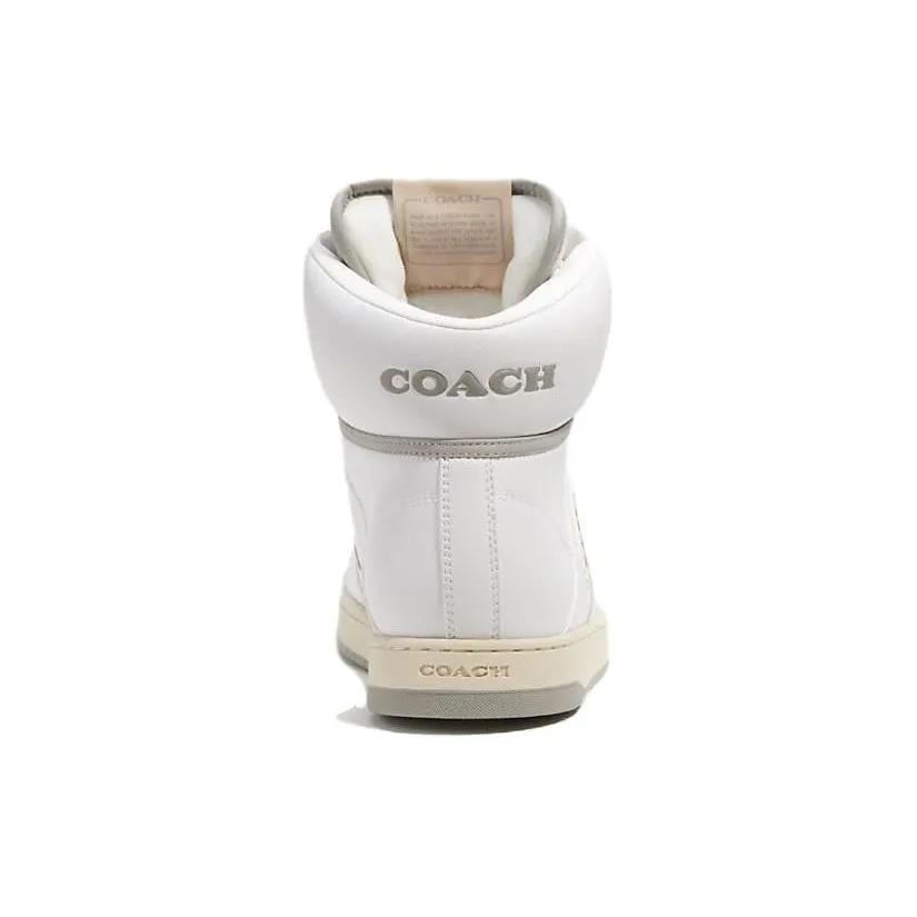 COACH C202 Leather Sneakers (Unisex) Skate Shoes CL868 OPI