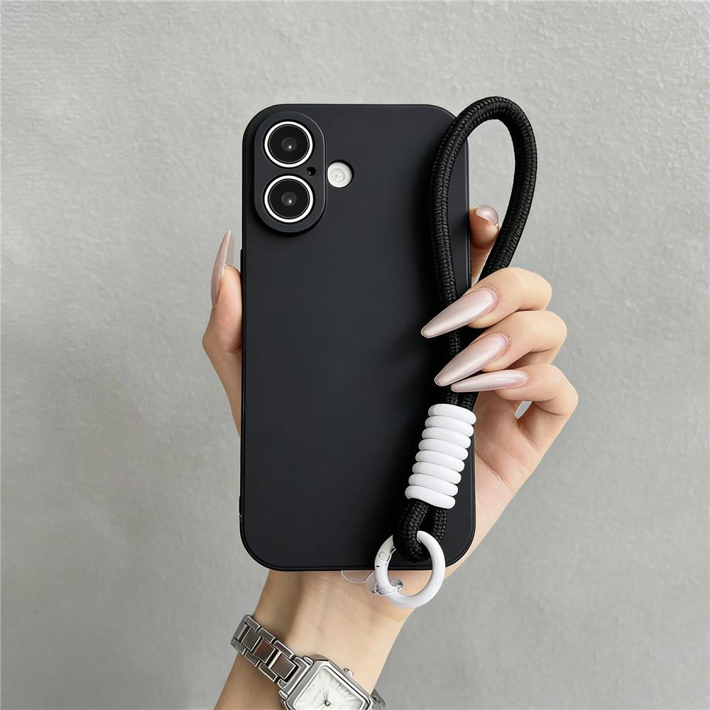 Rope Lanyard Strap Phone Case For Samsung A13 A23 A33 A53 A73 A52 A12 A22 A32 A52 A72 A11 A31 A51 A71 Matte Soft Silicone Cover