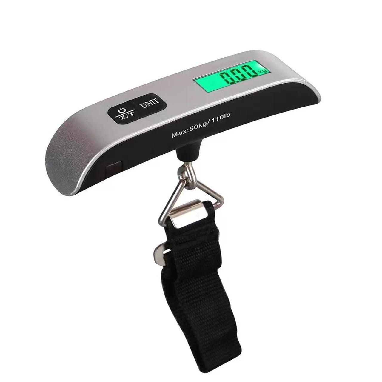 

Digital LCD Display 110lb/50kg Electronic Luggage Hanging Scale Suitcase Travel Weighs Bag Weight Balance Portable Scale Tool