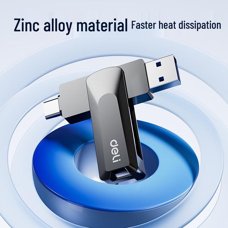 Deli LS331 USB 3.2 Dual-Interface Flash Drive