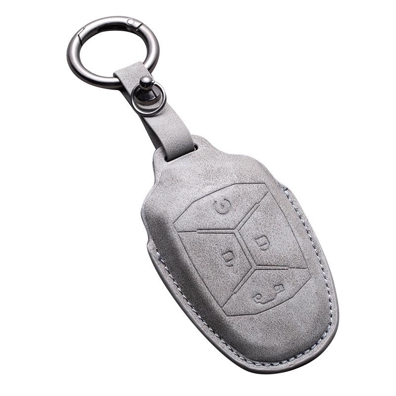 Lynk & Co 03 Modified Key Case with Buckle - Metal Shell Cover for 01/05 Models