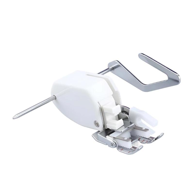 

Sturdy Metal Presser Foot for Flatbed Sewing Machines Extended Designs Improved Cloth Stability Expert Tailoring 1