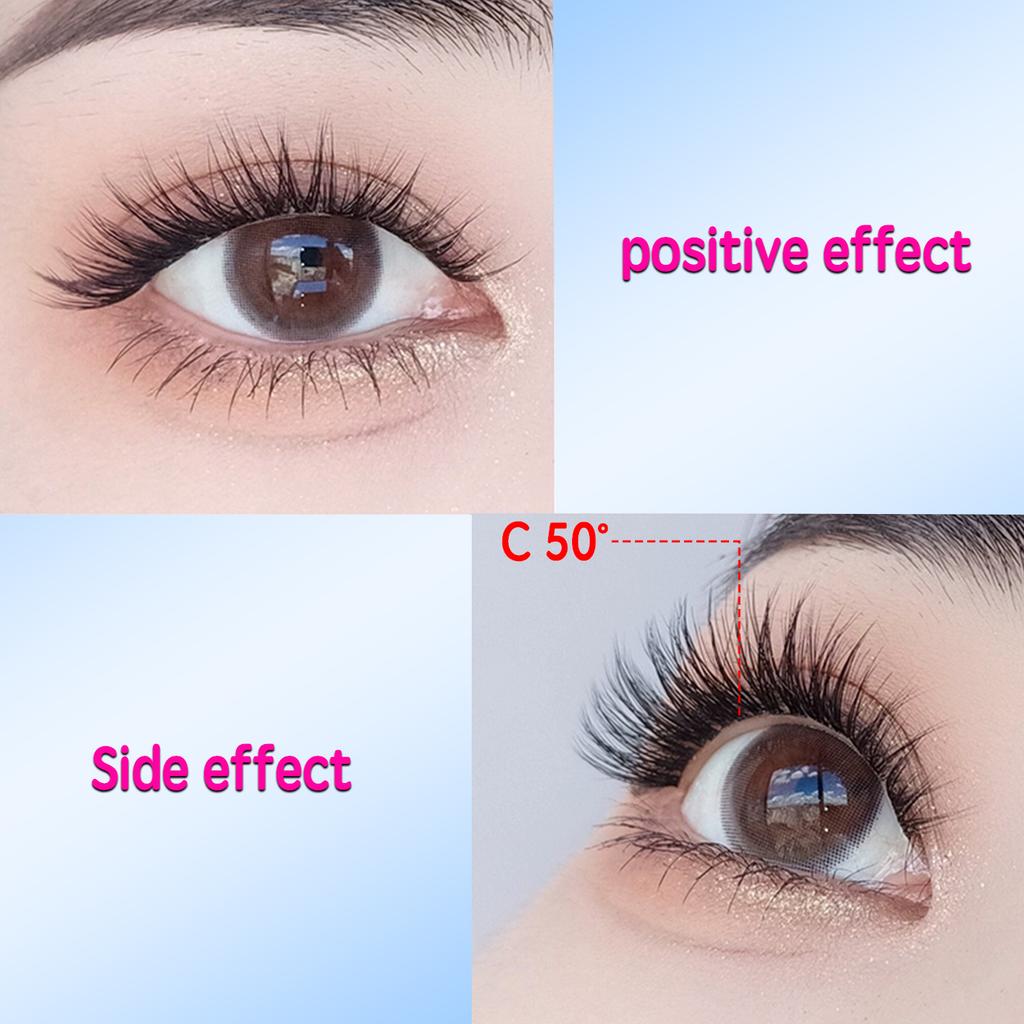 6 Rows Series Glue Free Lashes No-Adhesive Eyelash Set for Full Reusable Defined Lashes Long Lasting Reusable & Easy to Wear.