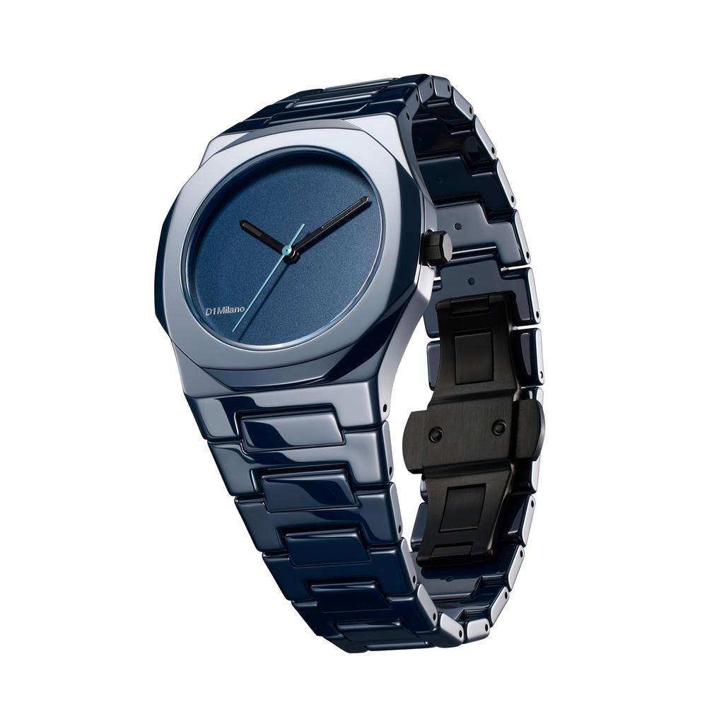 Authorized Distributor D1 Milano and Watch CEBU03 Ceramic Pure Blue 37mm [D1 MILANO] Men's Women's