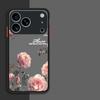 For iPhone 17 Pro Max Case Unique Flower Transparent Shockproof Protector Case For iPhone 17 Pro Max 17e Air 16 15 14 SE Cover