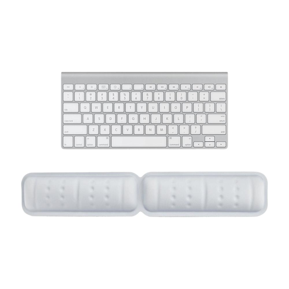 Soft Wrist Support Pad Non-Slip Base Mouse Pad Breathable Keyboard Wrist Support Desktop