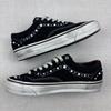 Stylish Canvas Sneakers With Pearl Rhinestone Detailing Low-Top Flat Daily Wear