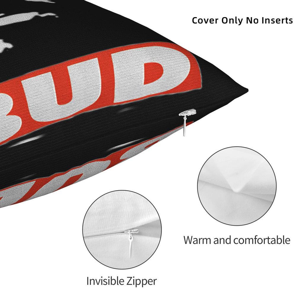 Pillow Case Bud Spencer Italian Actor Soft Pillow Cover For Living Room Sofa Kawaii Pillowcases