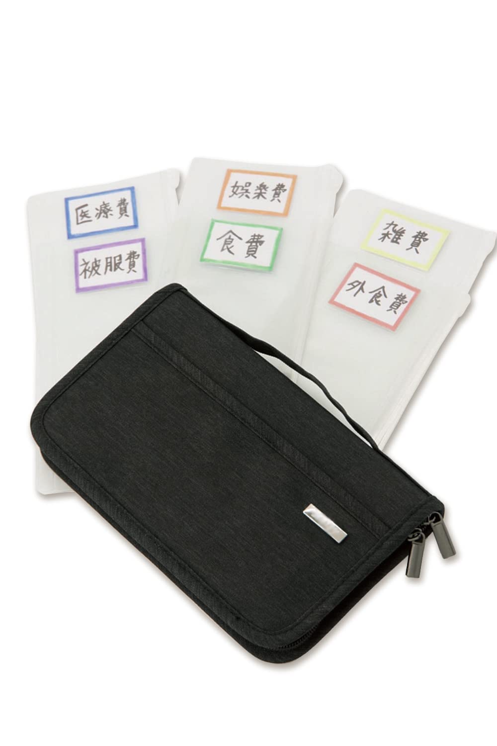 

KAIRYAL Passport Household Management Clear File Household Management Passport Bankbook Case Case, Case, Refill, Pouch, Multi-case, Cover, (черный) чёрный