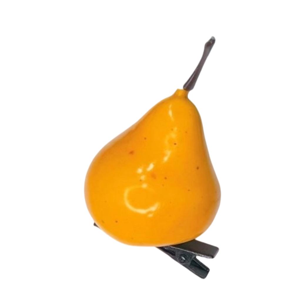 Eye Catching Faux Fruit Veggie Hair Accessories Hairdressing Tool For Fashion Enthusiasts Multiple Colors Available