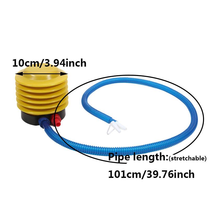 Yoga Balls Inflator Pump Treadle Type Storage 4 Inch Inflatable Foot Pump For Sports Balloons Pump Swim Rings Accessories