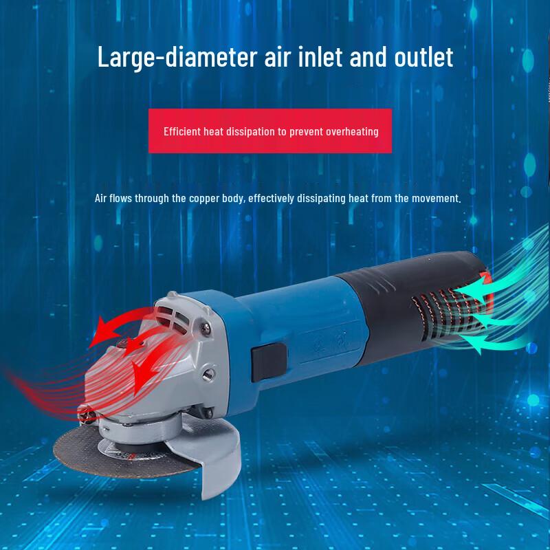 Dongcheng Angle Grinder & Cutter CN Plug (adapter Included)