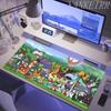 Mouse Pad Anime PPokemon Gamer Large Mouse Pads Tablet Varmilo Keyboard Carpet Kawaii Gaming Accessories Mousepad With Lockedge