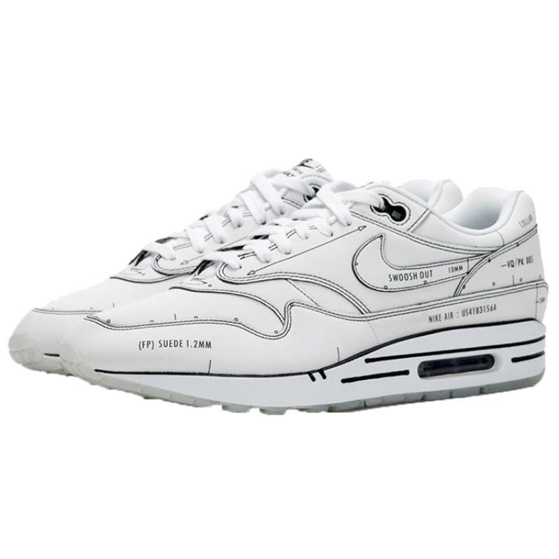 Nike Air Max 1 Tinker Schematic Sneakers Casual Shoes CJ4286-100