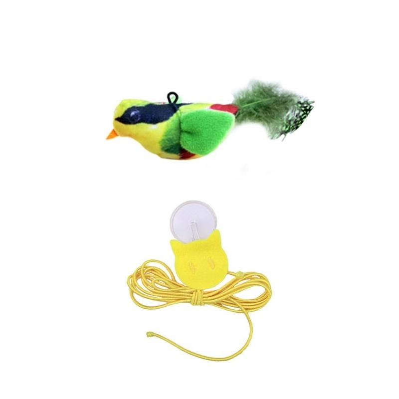 Cats Sparrow Teaser Interactive Kittens Toy Exercise Entertainment Exercise Game Cats Interactive Play Chirping