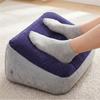 Inflatable PVC Footrest Pillow Air Cushion Leg Rest for Travel Office Home Under Desk Feet Relaxing Support Comfort Daily Use