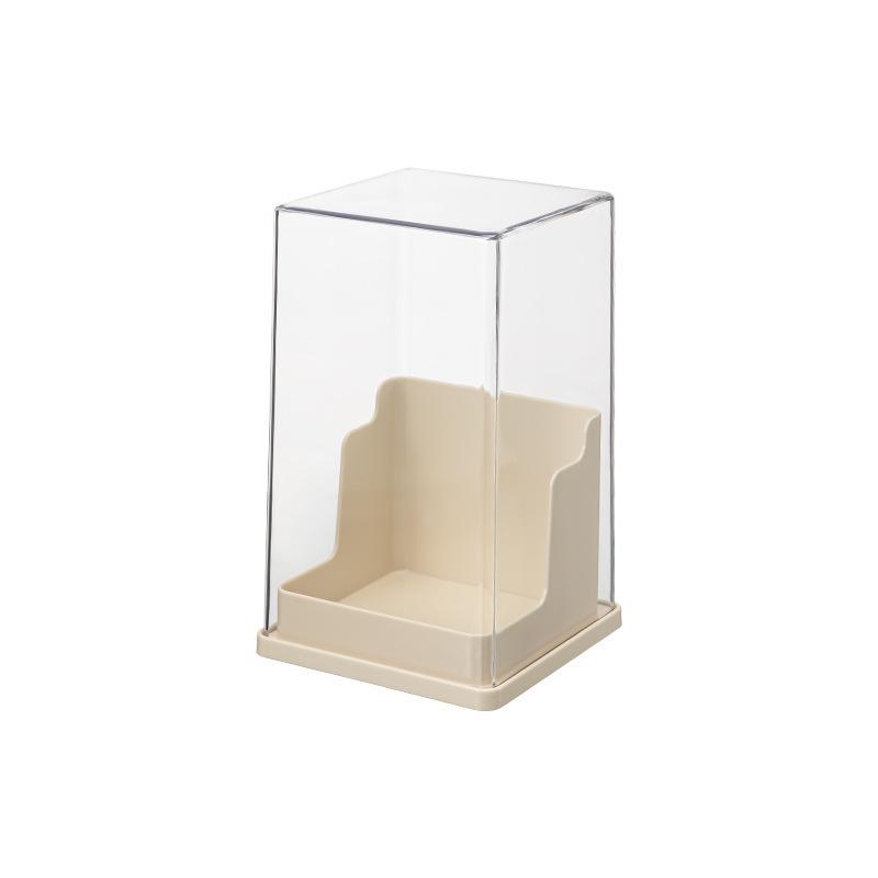 Acrylic Transparent Display Box for Pop Mart Labubu Figures Dust Protection