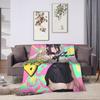 Chainsaw Man Reze Blanket Decorative Flannel Throw Blanket For Couch Chair Warm Soft Design Quality Bedspread Gift