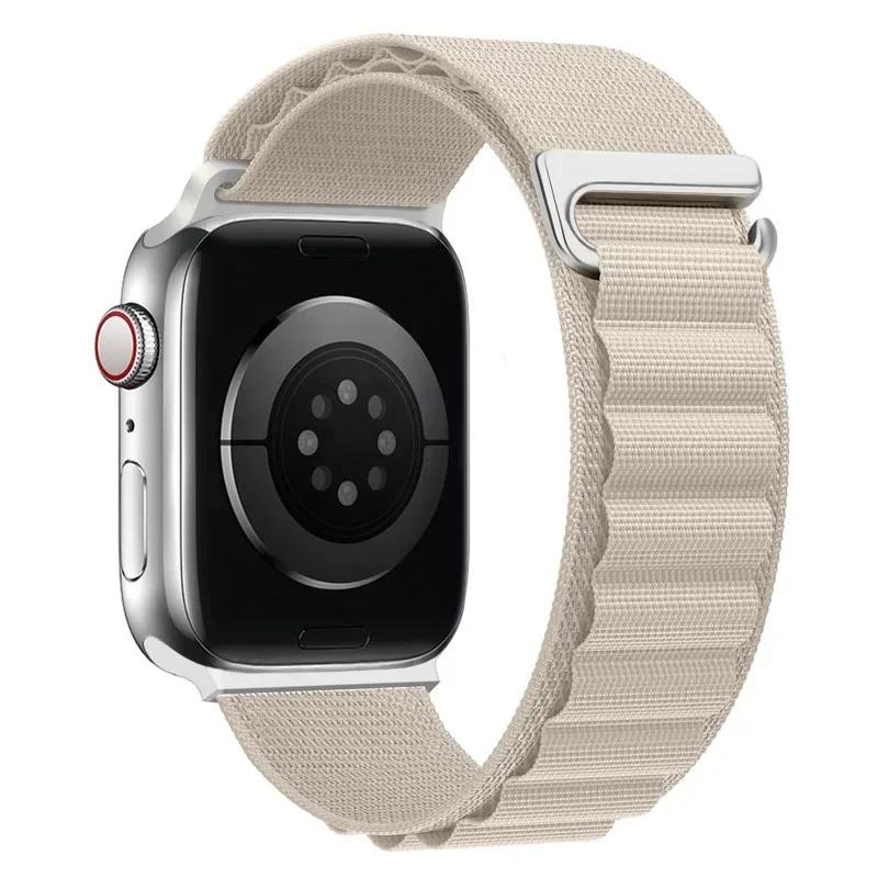 Upgrade Alpine Nylon Strap For Apple Watch Band 11 10 9 8 7 45mm 41mm 42mm 46mm Ultra 3/2 49mm Bracelet Watchband iWatch 6 5 SE