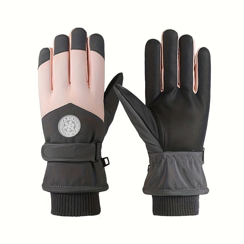 Autumn Winter Women Gloves Touch Screen Windproof Warm Riding Snow Play Men and Women Warm Gloves