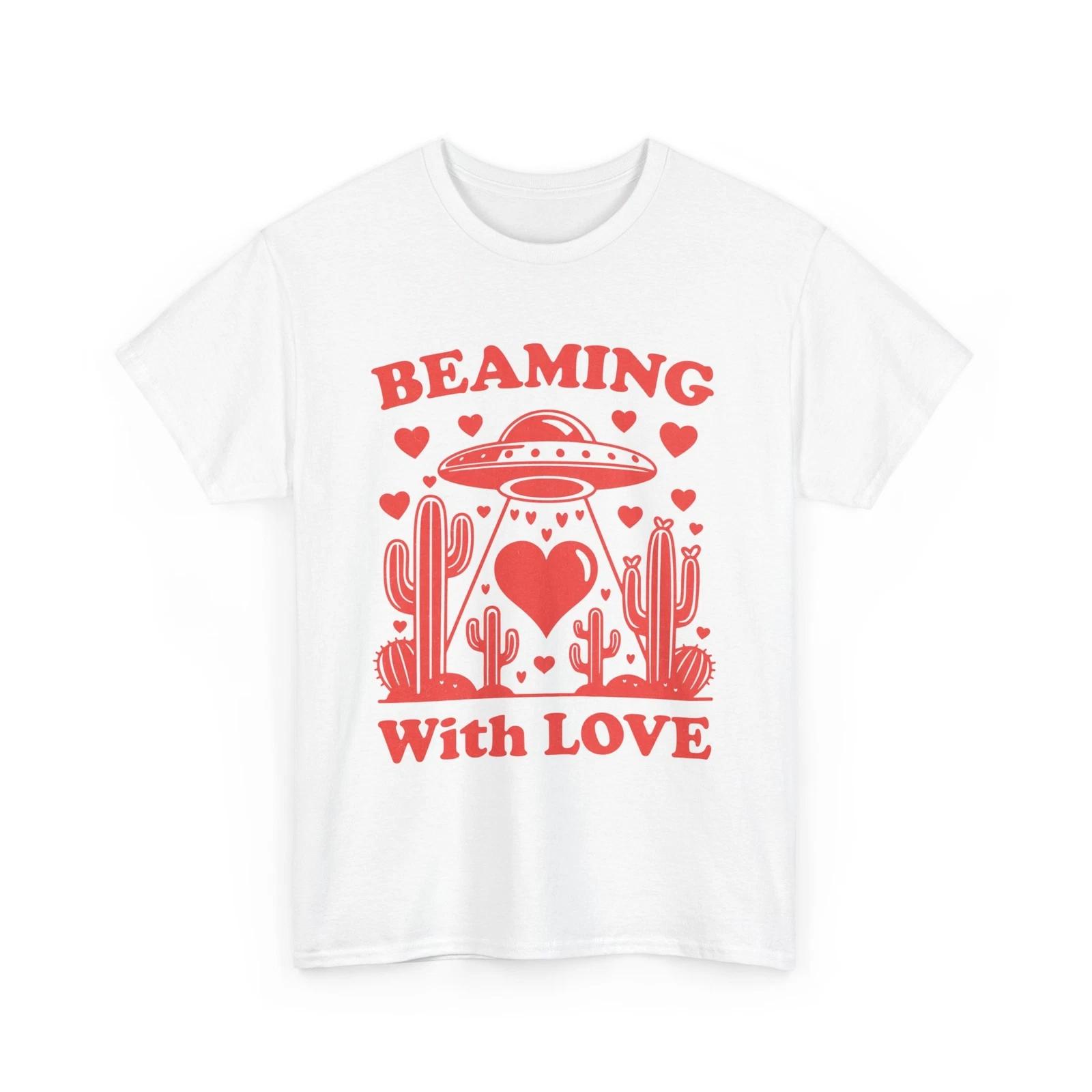 

Alien Outer Space Tee | UFO Graphic Shirt | Sci-Fi Inspired Design S