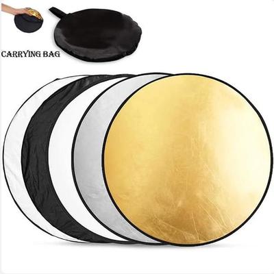 60cm 80cm 110cm Portable Outdoor 5 In 1 Photo Studio Light Diffuser Photography Reflector Collapsible