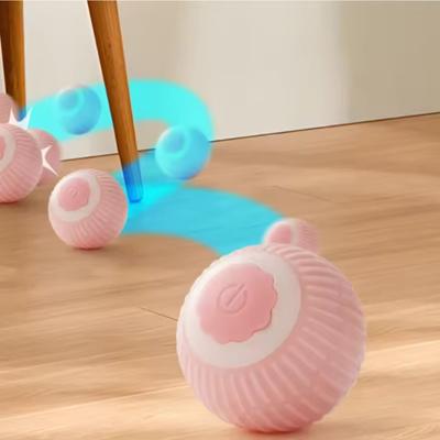 Smart Cat Toys Automatic Rolling Ball Electronic Interactive Cat Toy Indoor Automatic Rolling Magic Ball Pet Game Accessories
