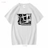 Our Flag Means Death Double Sided Block Printed T Shirt Long or Short Sleeves Vintage Washed Unisex Casual Stylish