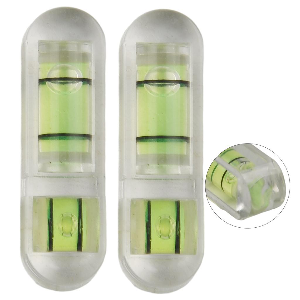 2x High Precision Pan Tilt Special Level Bubble Leveler PTZ T Type Level Horizontal Bubble Level Measuring Tool 29x9x7mm
